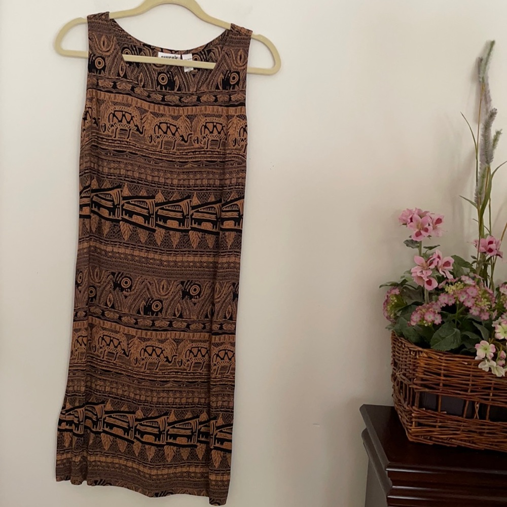 Chico’s Aztec Pattern Shift Dress - image 2